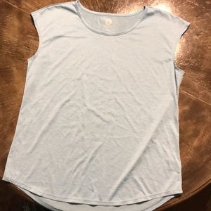 Sleeveless athletic top